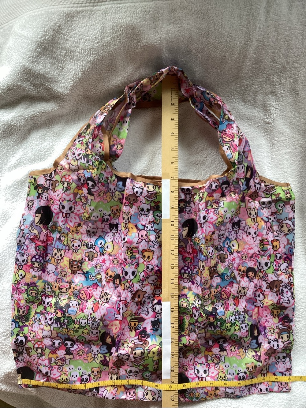 NWOT Tokidoki Print Foldable Reusable Tote